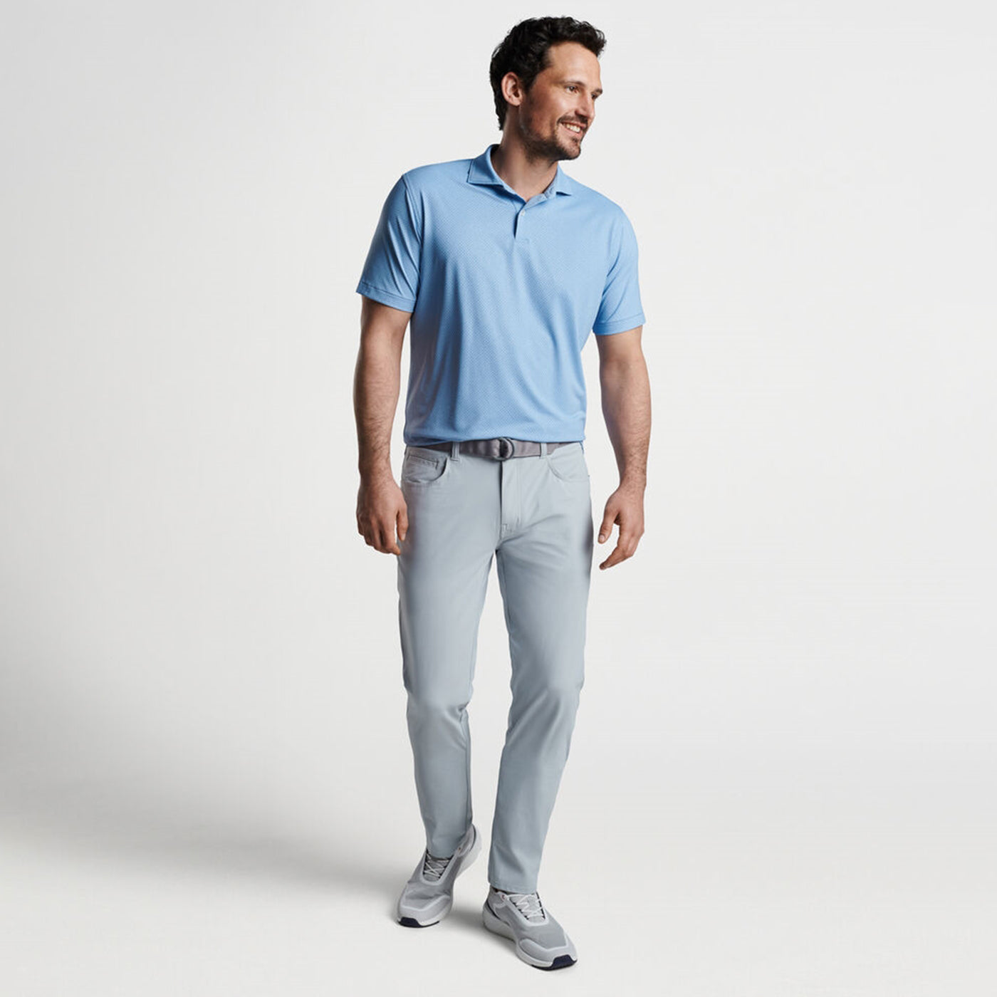 Peter Millar Solid Performance Polo CBlue