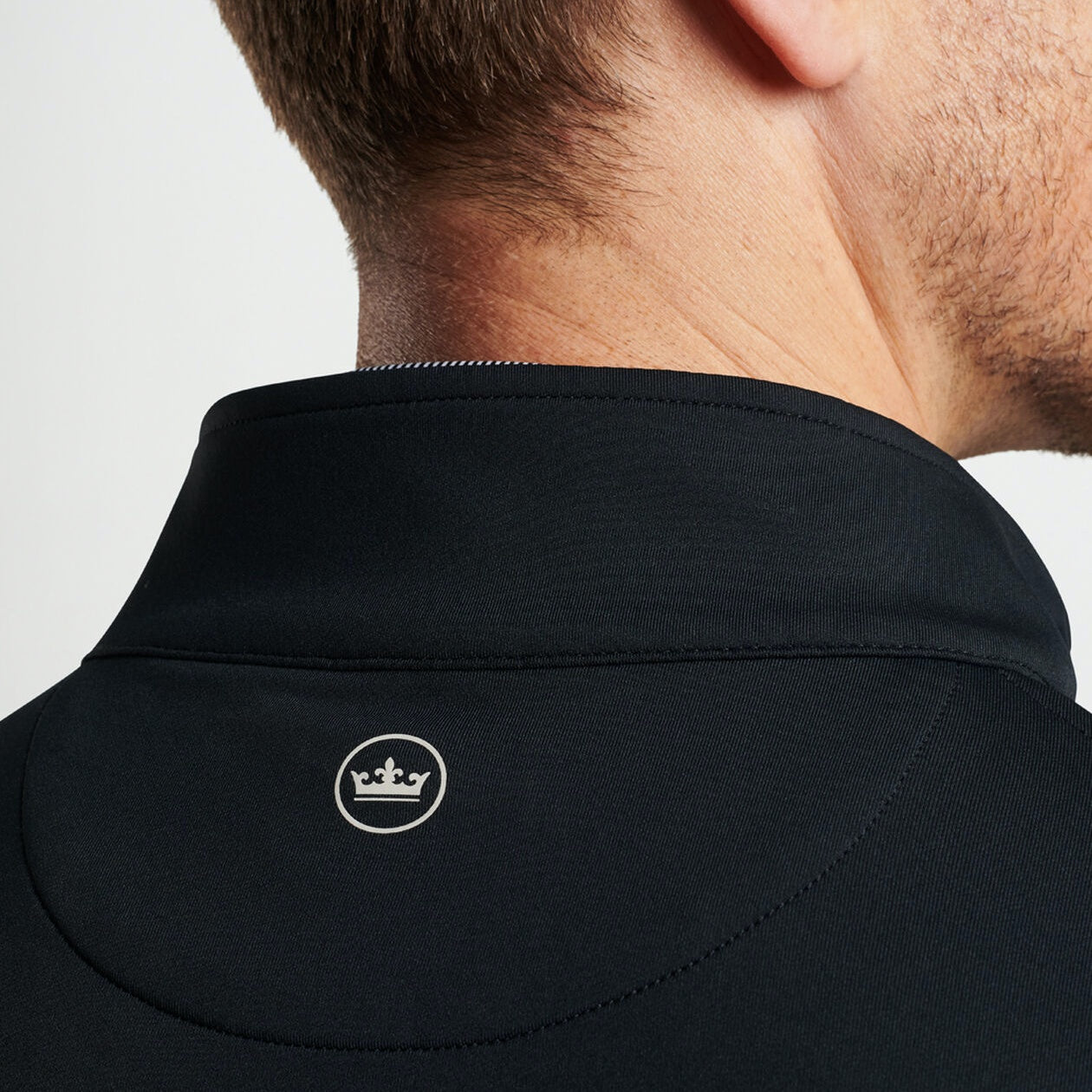 Peter Millar 1/4 Zip Black