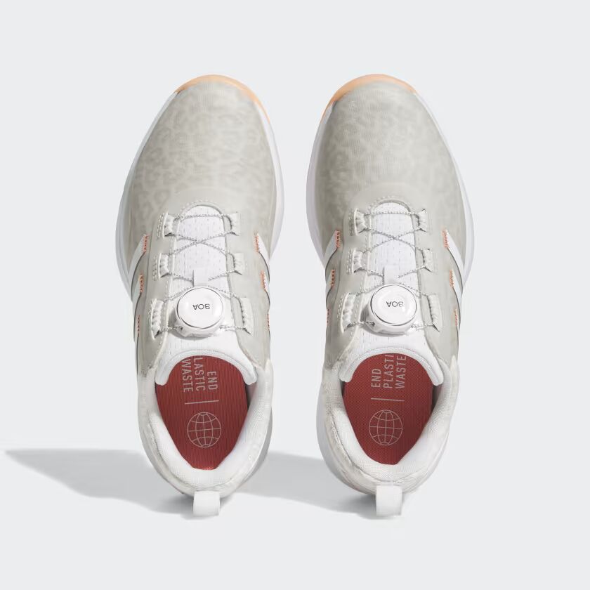 Adidas S2G BOA Womens Golf Shoes - Cloud white/coral