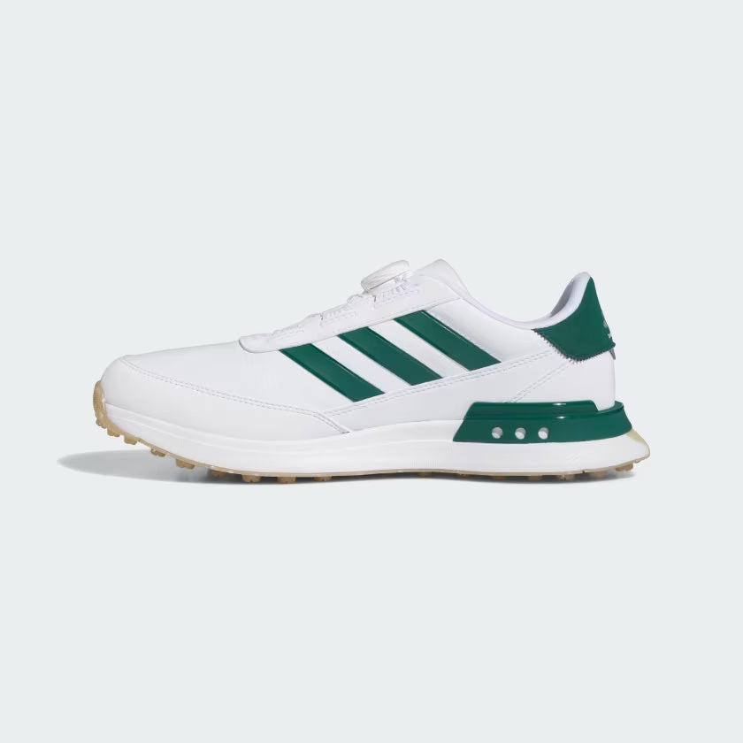 Adidas S2G Spikeless Boa White/Green Golf Shoes