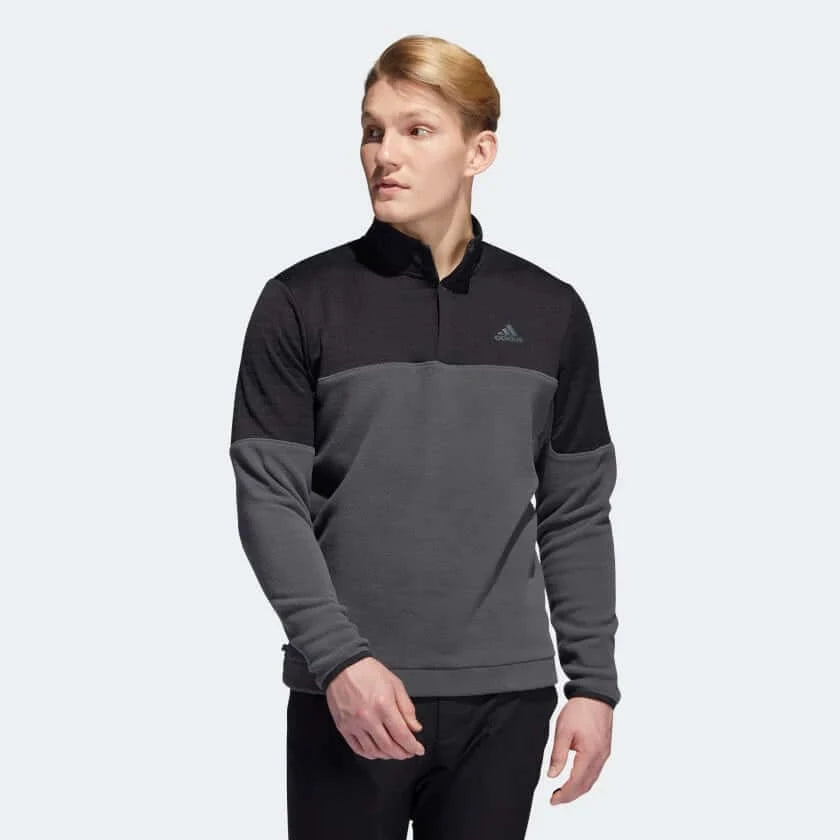  Adidas DWR 1/4 Zip - Black/Grey