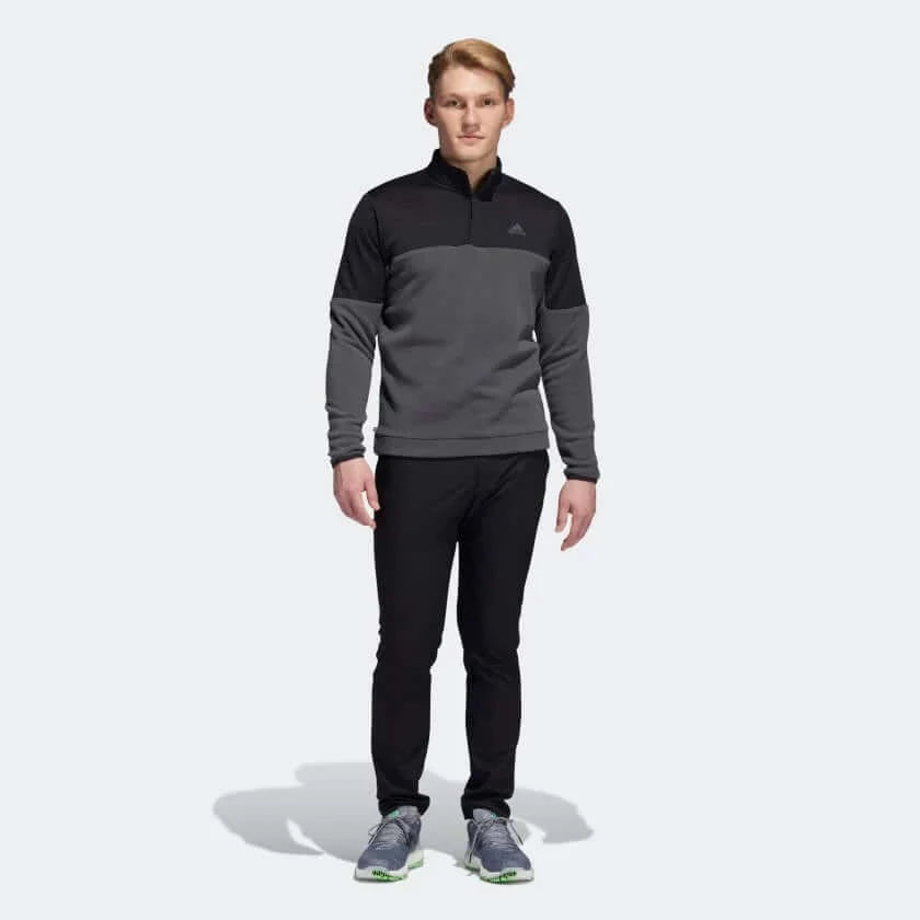  Adidas DWR 1/4 Zip - Black/Grey