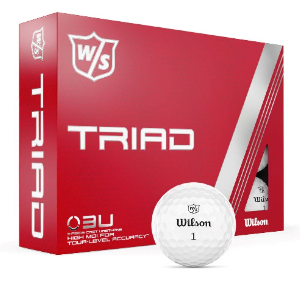 Wilson Triad Golf Balls