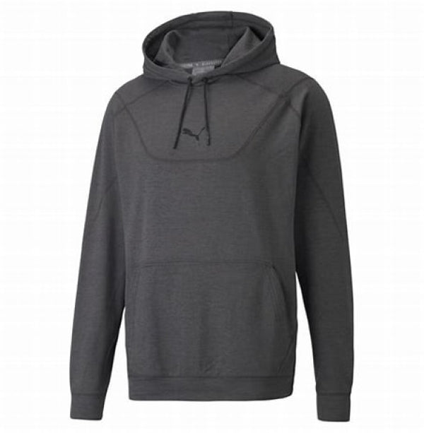 Puma Cloudspun Hoodie Black Heather Copy