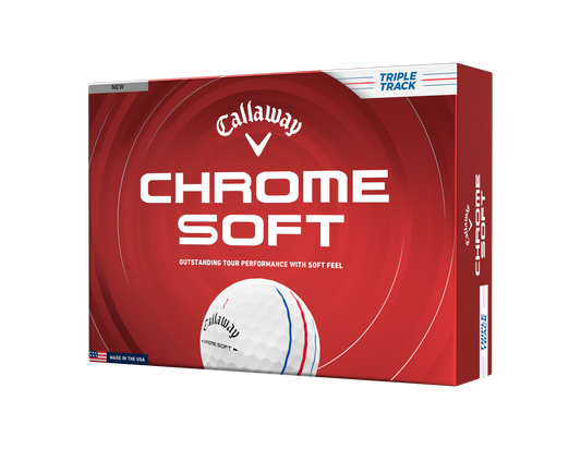 Callaway Chrome Soft Triple Track Golf Balls Dozen