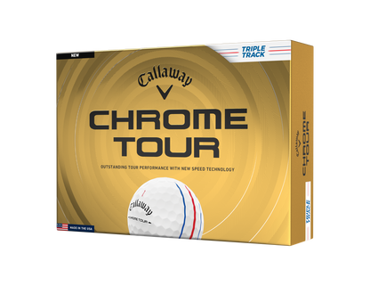 Callaway Chrome Tour Triple Track Golf Balls Dozen