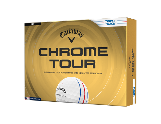 Callaway Chrome Tour Triple Track Golf Balls Dozen