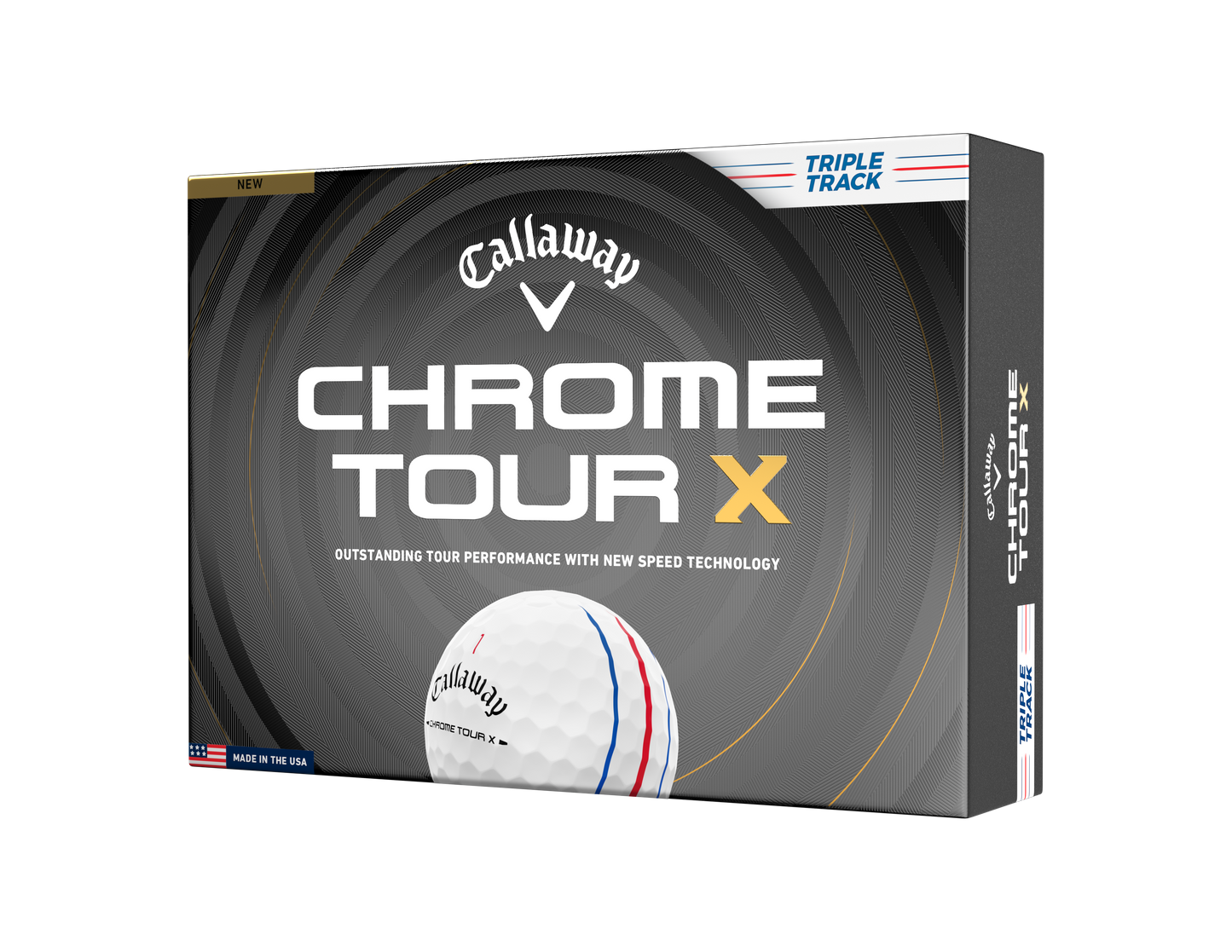Callaway Chrome Tour X Triple Track Golf Balls Dozen