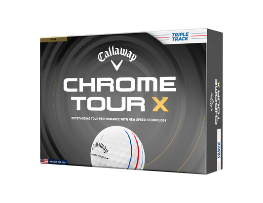 Callaway Chrome Tour X Triple Track Golf Balls Dozen