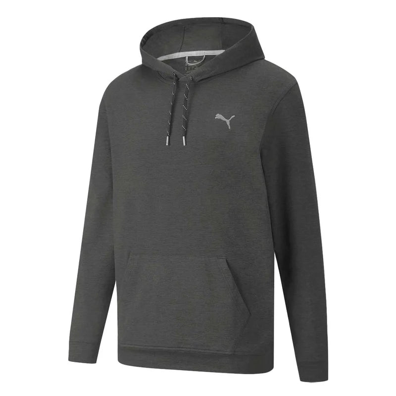Puma Cloudspun Progress Hoodie Black Heather