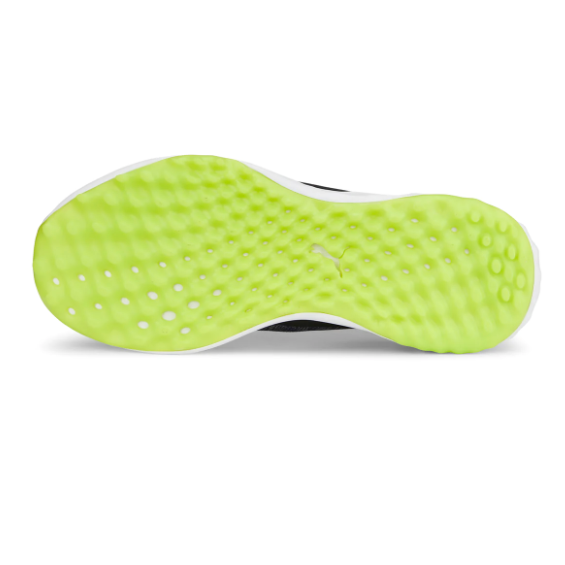 Puma Fusion Pro Spikeless Peacoat Lime Golf Shoe