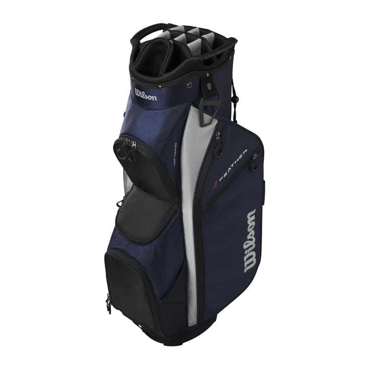 Wilson Feather Cart Bag Black/Blue