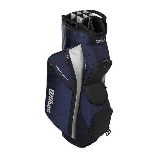 Wilson Feather Cart Bag Black/Blue