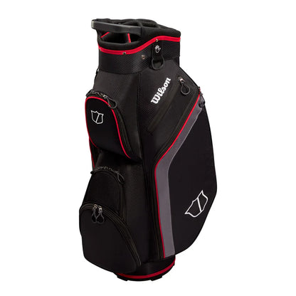 WIlson Lite Cart Bag Black/Red