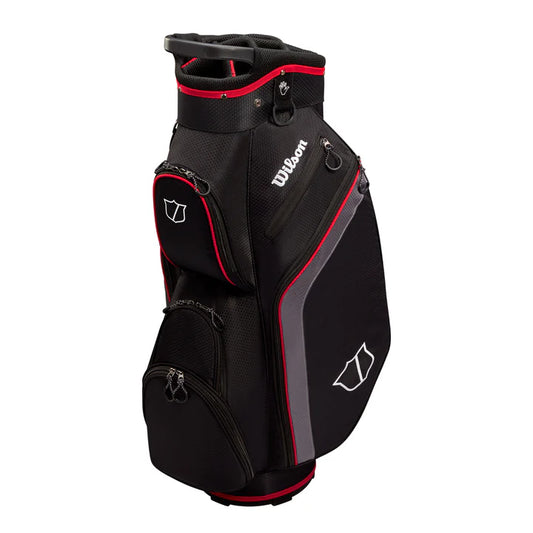 WIlson Lite Cart Bag Black/Red
