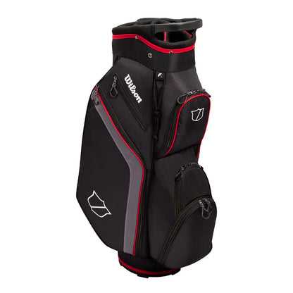 WIlson Lite Cart Bag Black/Red