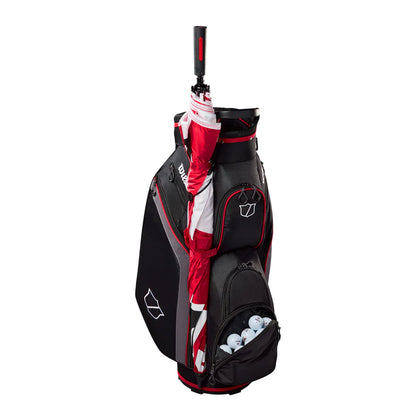 WIlson Lite Cart Bag Black/Red