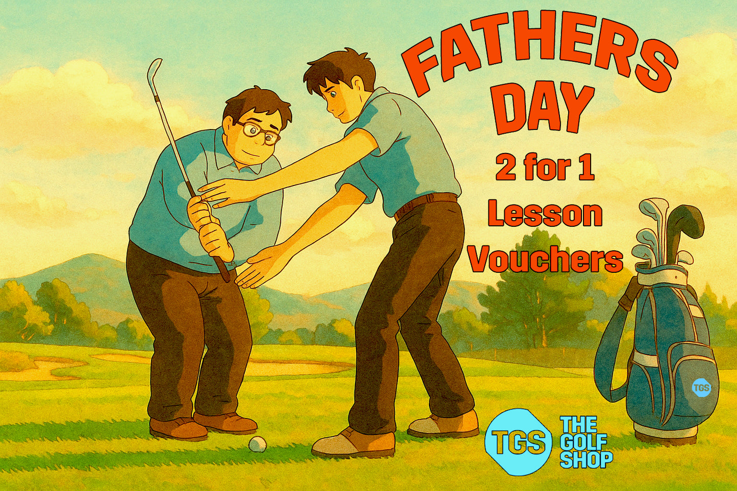 Fathers Day 2 for 1 Lesson Voucher